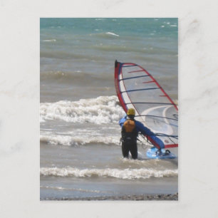 Lake Erie surfing-Buffalo, NY Postkarte