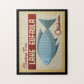 Lake Eufaula Jigsaw Puzzle Oklahoma Vintag (Vertikal)