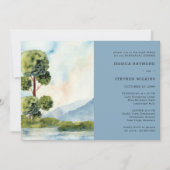 Lake Evergreen Wasserfarbener Wilhelm Tell Probe D Einladung (Vorderseite)