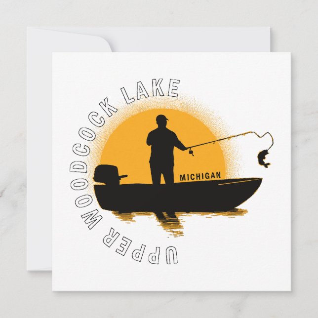 Lake Fishing Michigan (Vorderseite)