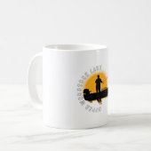 Lake Fishing Michigan Kaffeetasse (Vorderseite Links)