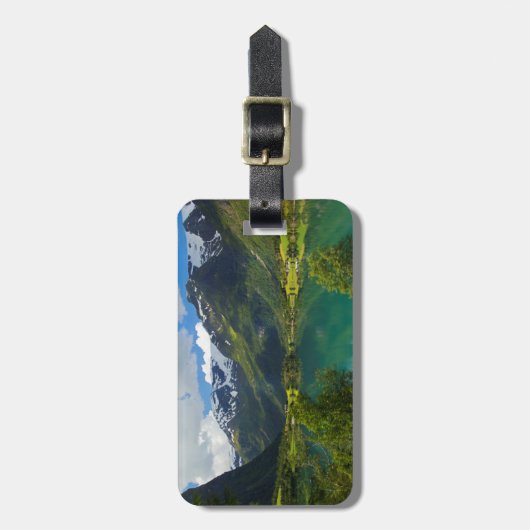 Lake Floen landschaftlich, Norwegen Gepäckanhänger (Vorderseite vertikal)