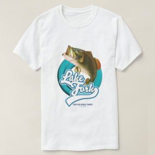 Lake Fork Texas Fishing Logo. T-Shirt