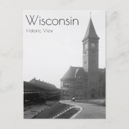 Lake Front Depot Postkarte