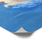 Lake Fun Labradors Poster (Ecke)