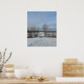 Lake Galena Winter Poster (Küche)