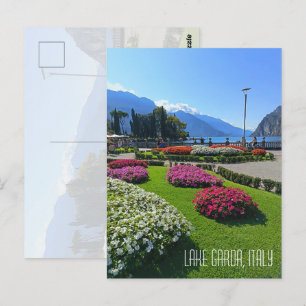 Lake-Garda-Gebirgsszene Urlaubs-Souvenir Postkarte