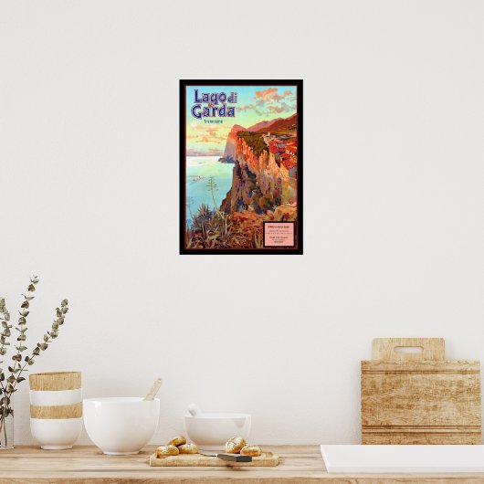 Lake Garda Poster (Küche)