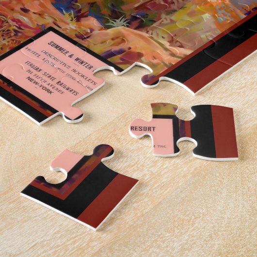 Lake Garda Poster Puzzle (Seite)