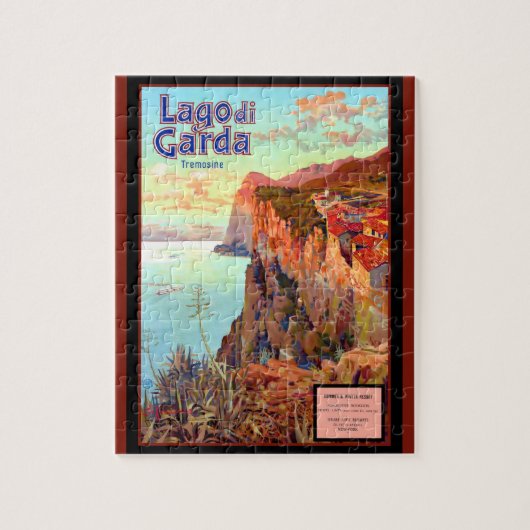 Lake Garda Poster Puzzle (Vertikal)