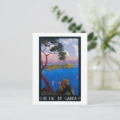 Lake-Garda-Reise-Werbeplakat Postkarte (Stehend Vorderseite)