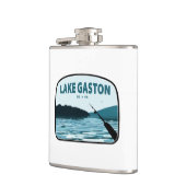 Lake Gaston North Carolina Virginia Angelrute Flachmann (Links)