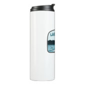 Lake Gaston North Carolina Virginia Angelrute Thermosbecher (Nach links gedreht)