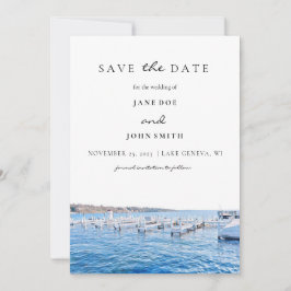 Lake Geneva Wisconsin Save the Date