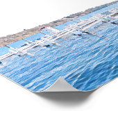 Lake Geneva Wisconsin Wedding Welcome Sign Poster (Ecke)