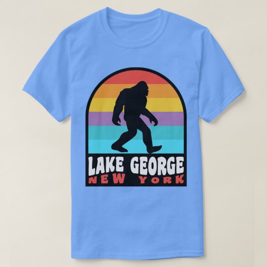 Lake George Adirondacks New York T-Shirt (Design vorne)