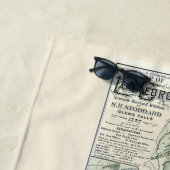 Lake George Beach Towel – Stoddard Map Edition Strandtuch (Beispiel)