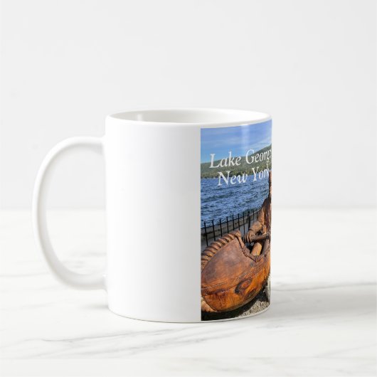 Lake George New York Kaffeetasse (Links)