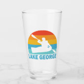 Lake George New York Kayak Glas (Vorderseite)