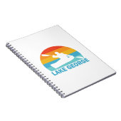 Lake George New York Kayak Notizblock (Rechte Seite)