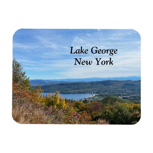 Lake George New York Magnet (Horizontal)