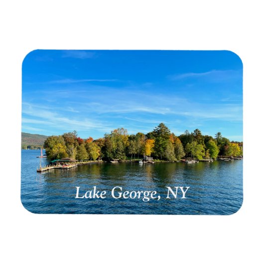 Lake George New York Magnet (Horizontal)