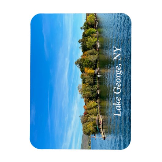 Lake George New York Magnet (Vertikal)