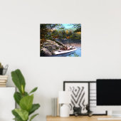 Lake George New York Paradise Bay Poster (Heimbüro)