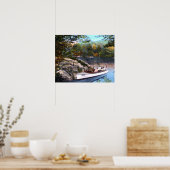 Lake George New York Paradise Bay Poster (Küche)