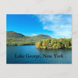 Lake George New York Postkarte