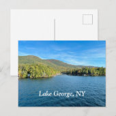 Lake George New York Postkarte (Vorne/Hinten)