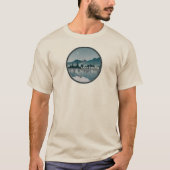 Lake George New York Reflection T-Shirt (Vorderseite)