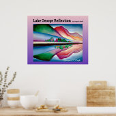 Lake George Reflection Poster (Küche)