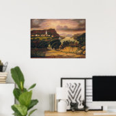 Lake George - Thomas Chambers Fine Art Poster (Heimbüro)