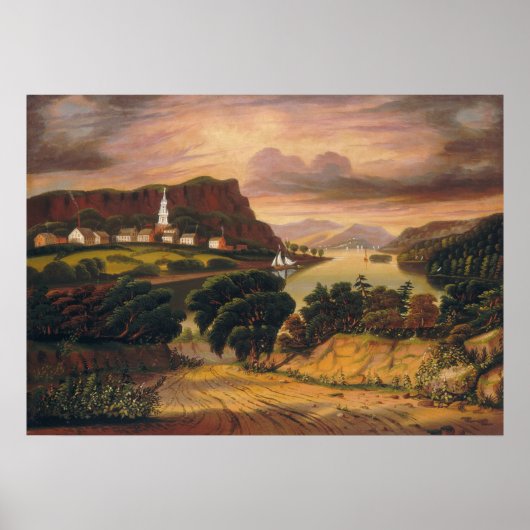 Lake George - Thomas Chambers Fine Art Poster (Vorne)