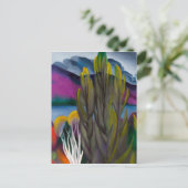 Lake George White Birch | Georgia O'keeffe | Postkarte (Stehend Vorderseite)