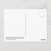 Lake George White Birch | Georgia O'keeffe | Postkarte (Rückseite)