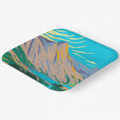 Lake Glaslyn Pappteller (Gewinkelt)