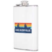 Lake Glenville North Carolina Canoe Flachmann (Links)