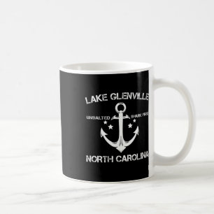 Lake Glenville North Carolina Lustiger Angel Campi Kaffeetasse