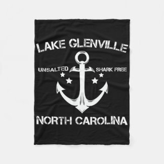 Lake Glenville North Carolina Lustiger Angels Camp Fleecedecke