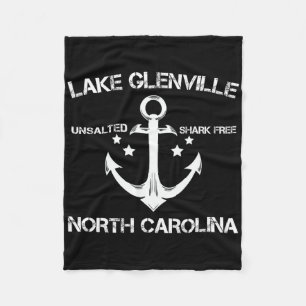 Lake Glenville North Carolina Lustiger Angels Camp Fleecedecke