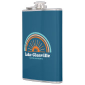 Lake Glenville North Carolina Rainbow Flachmann (Links)