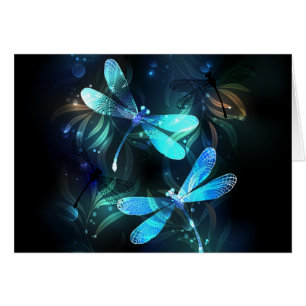 Lake Glows Dragonflies