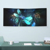 Lake Glows Dragonflies Banner (Messe)
