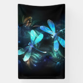 Lake Glows Dragonflies Banner (Vertikal)