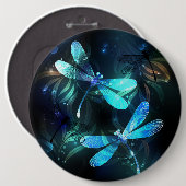 Lake Glows Dragonflies Button (Vorne & Hinten)