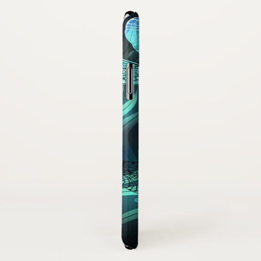 Lake Glows Dragonflies Case-Mate iPhone Hülle (Hinten/Rechts)