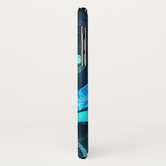 Lake Glows Dragonflies Case-Mate iPhone Hülle (Hinten/Links)