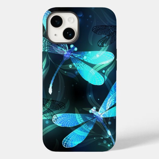 Lake Glows Dragonflies Case-Mate iPhone Hülle (Rückseite)